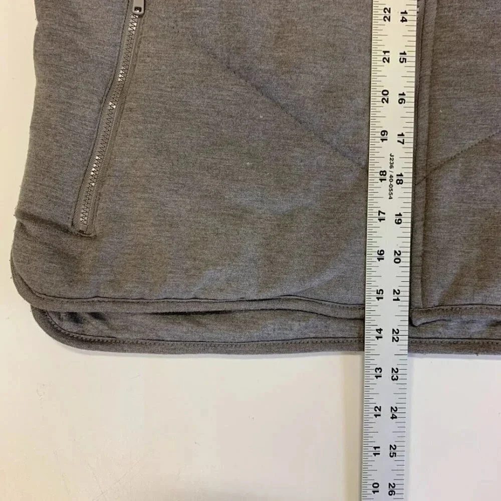 Three Dots Women's‎ Quilted Long Sleeve Full Zip Jacket Size S